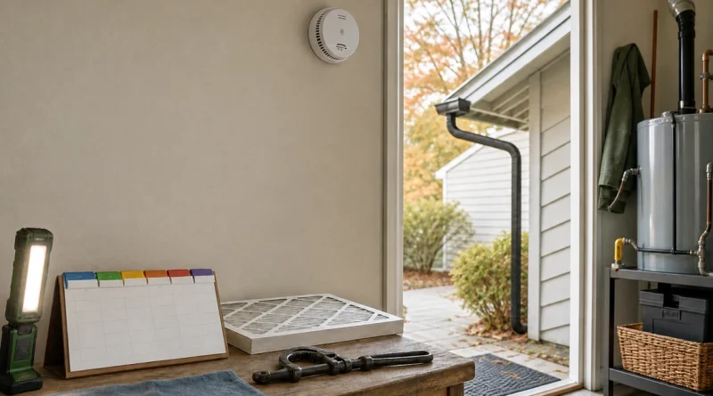 A Practical Home-Maintenance Schedule: What to Check and When