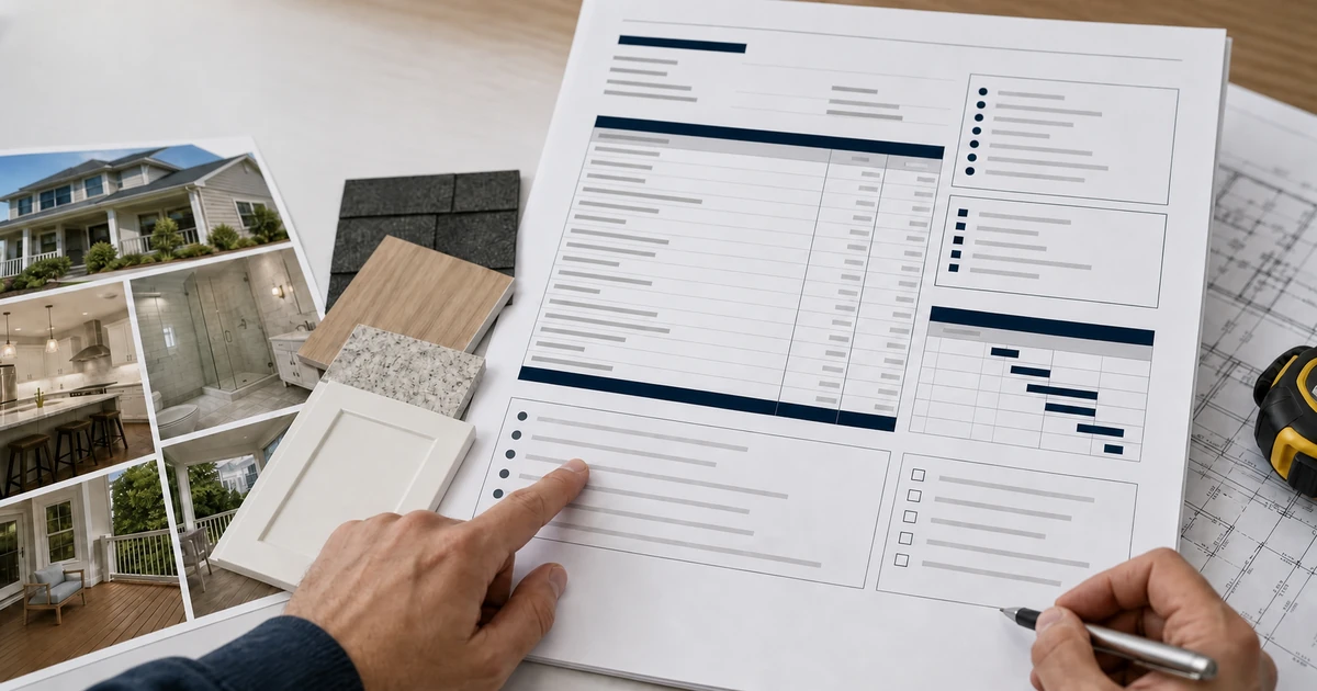 What Should a Professional Estimate Include?